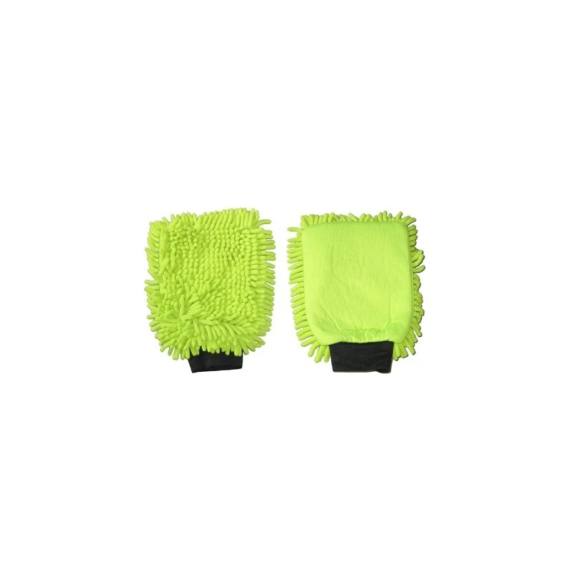 Gant de Lavage MicroFibre Rasta Vert
