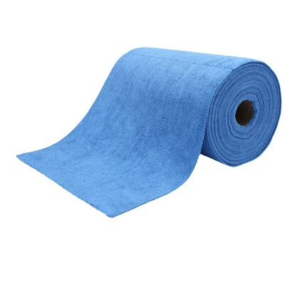 Bobine d'essuyage microfibre